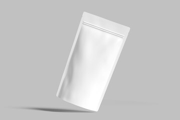 Standing Pouch Mockup Design Blank