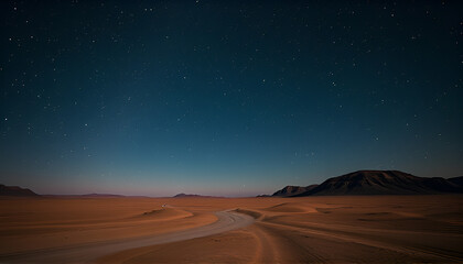 starry night sky