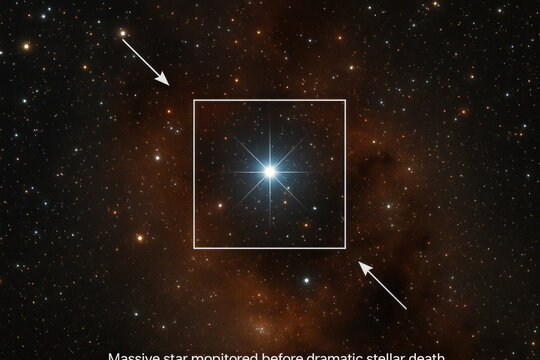 Star Death: Massive Star Monitoring Before Stellar Demise, Photo