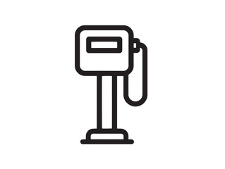 Sleek contemporary vector stock design of compact electric pump icon