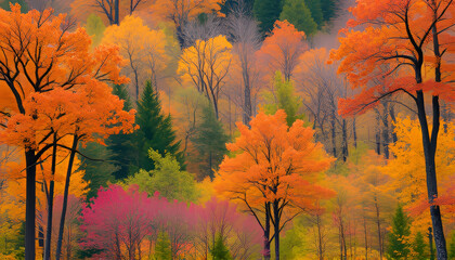 autumn in the forest