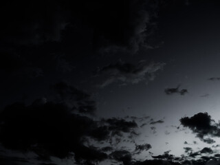 Cloud storm sky dark rain lightning thunder stormy typhoon nature light scene rainy atmosphere...
