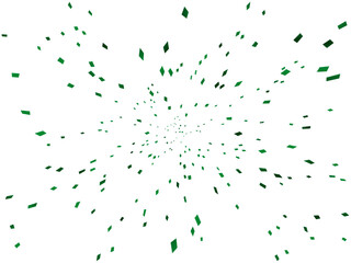 紙吹雪、m17緑、2眼-100