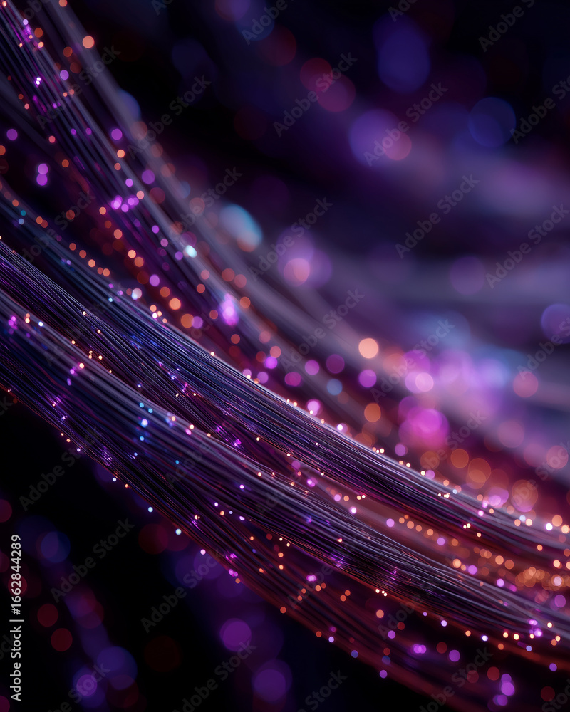 Poster digital network: a captivating visual representation of a digital network with a beautiful arrangeme