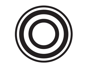 Professional Camera Zoom Lens Icon with Clean Minimalist Design