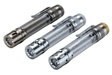 Modern sleek metal flashlights provide ultimate illumination for adventurers, campers, and outdoor enthusiasts seeking reliable visibility on the go