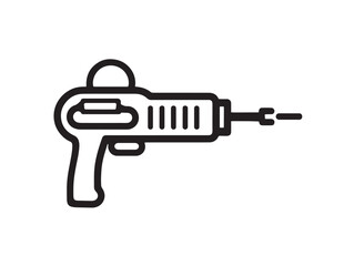 Technical PoE Injector Icon Crafted in Elegant Minimal Vector