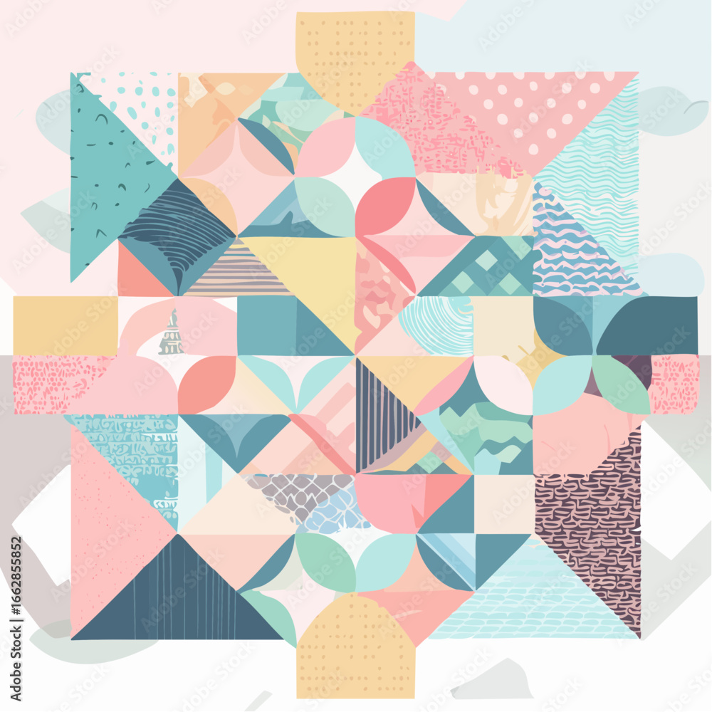 Poster modern background design vector minimalist geometric abstract generated ai 4