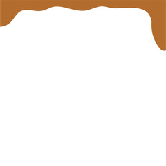 Chocolate Blob Border