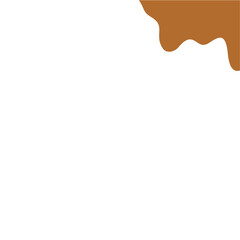 Chocolate Blob Border