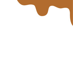 Chocolate Blob Border