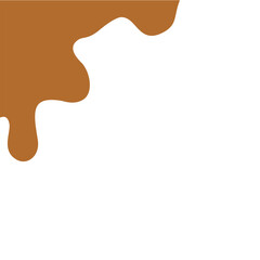 Chocolate Blob Border