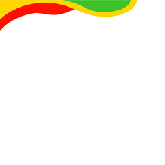 Obraz premium Rainbow Border