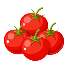 tomato with drops