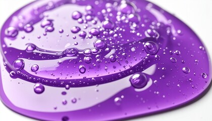 purple christmas ball