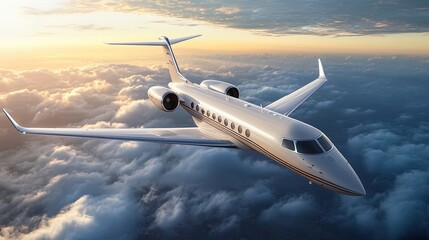 airplane flying in the sky above clouds