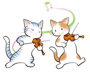 cat and violin 19