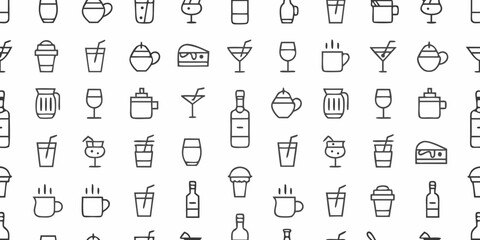 seamless pattern with letters