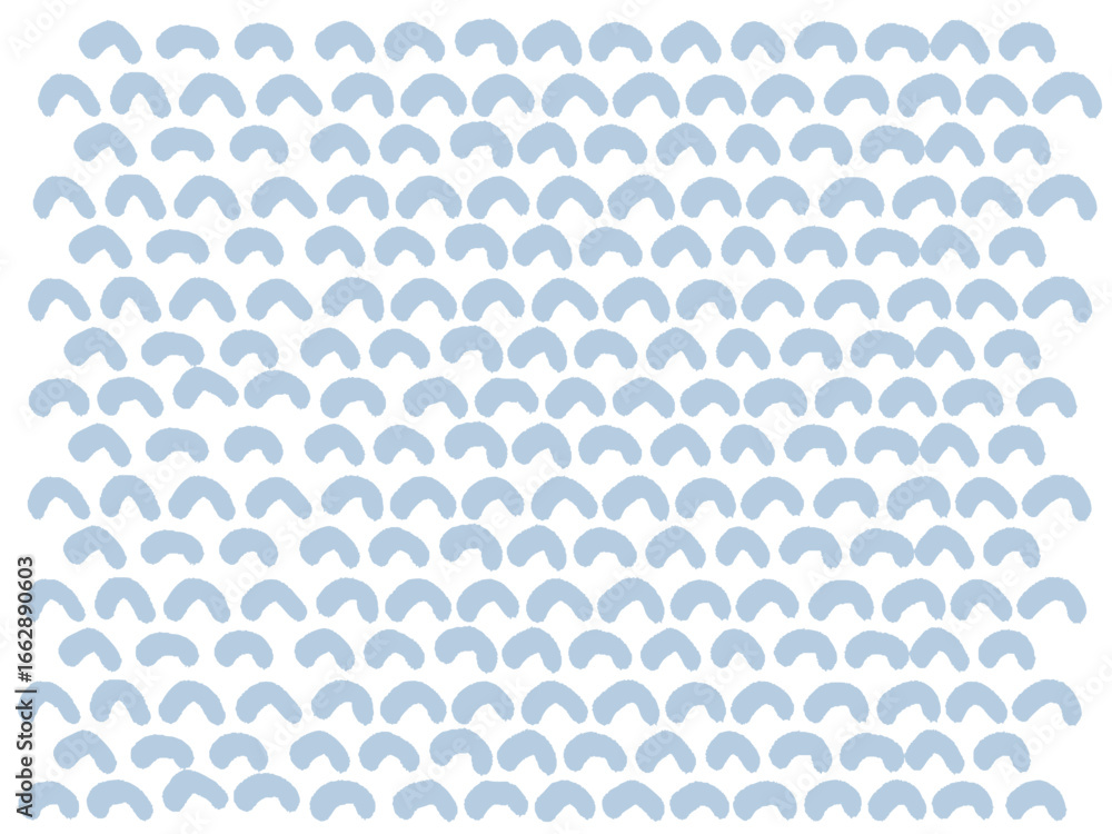 Poster seamless pattern with blue circles