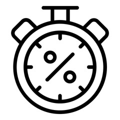 limited time icon line