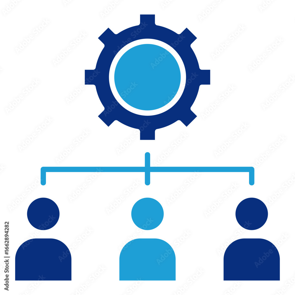 Poster taskforce icon element for design