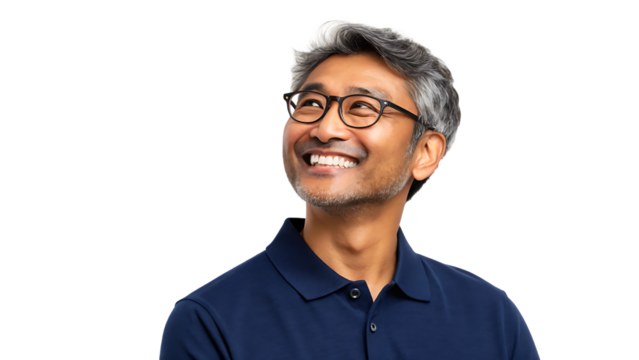 happy smiling african american man in blue suit front view isolated on white background isolated on white or isolated on transparent background, cut out PNG