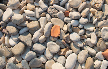 beach stone pebble, symbol of rest and relaxation