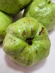 Fresh and healthy Guava fruit, a delicious diet fruit