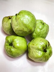 Fresh and healthy Guava fruit, a delicious diet fruit