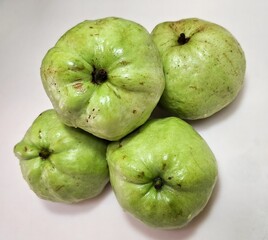 Fresh and healthy Guava fruit, a delicious diet fruit