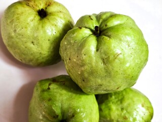 Fresh and healthy Guava fruit, a delicious diet fruit