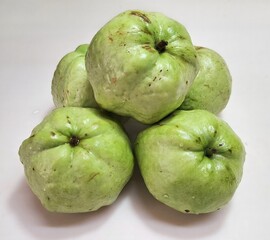 Fresh and healthy Guava fruit, a delicious diet fruit
