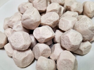 Close up pile of meatball