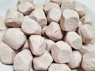 Close up pile of meatball