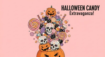 Halloween candy extravaganza