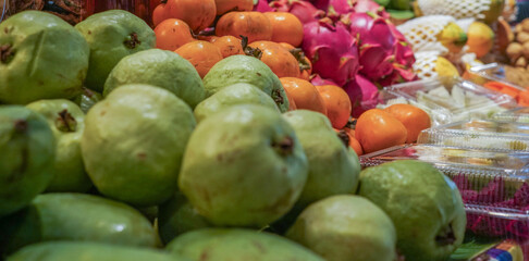 fresh vegetables at the market