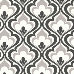 seamless pattern with floral elements