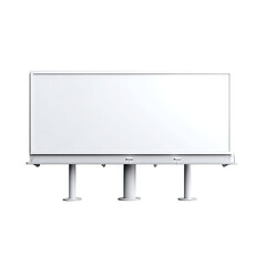 Obraz premium Blank billboard mockup perfect for advertising campaigns, marketing visuals, and brand promotion, ready for your content on a modern display