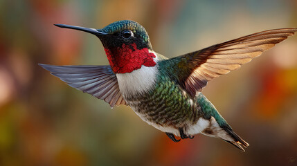 hummingbird hovering