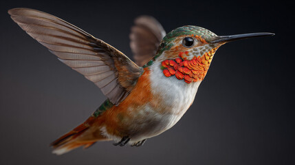 Fototapeta premium hummingbird hovering