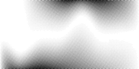 Halftone dotted abstract background. Grain gradient texture background with dots. Noise Stipple pointillism pattern. Sand grain grunge stipple effect. Abstract texture engraved overlay. Vector