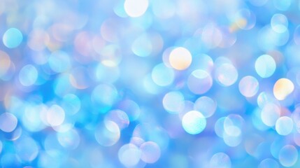 Fototapeta premium Blurred gentle background in light blue tones and various shades of very light blue shades for presentation text