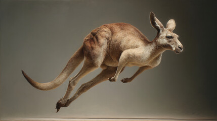 kangaroo hopping