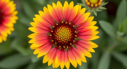 Gaillardia Blanket Flower Bloom