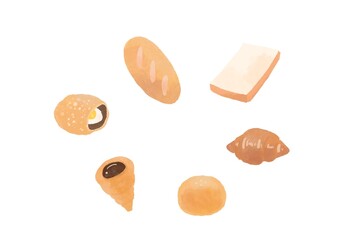 パンのイラスト