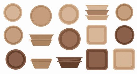 Eco-Friendly Food Containers Sustainable & Biodegradable Tableware Collection