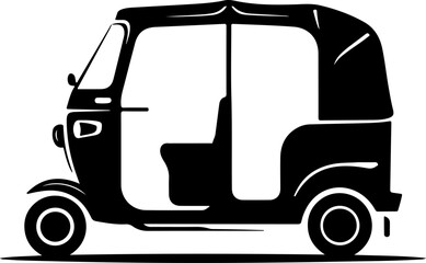 CNG Car Silhouette Vector Art