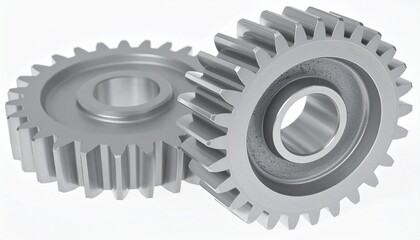 gears on white background