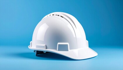 Fototapeta premium blue hard hat