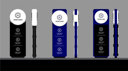 Exterior and interior signage concept corporate identity